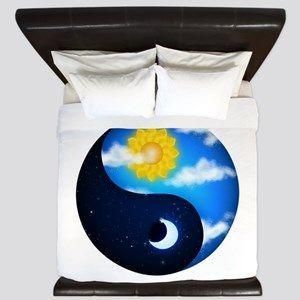 Day Night Yin Yang Bedding Set