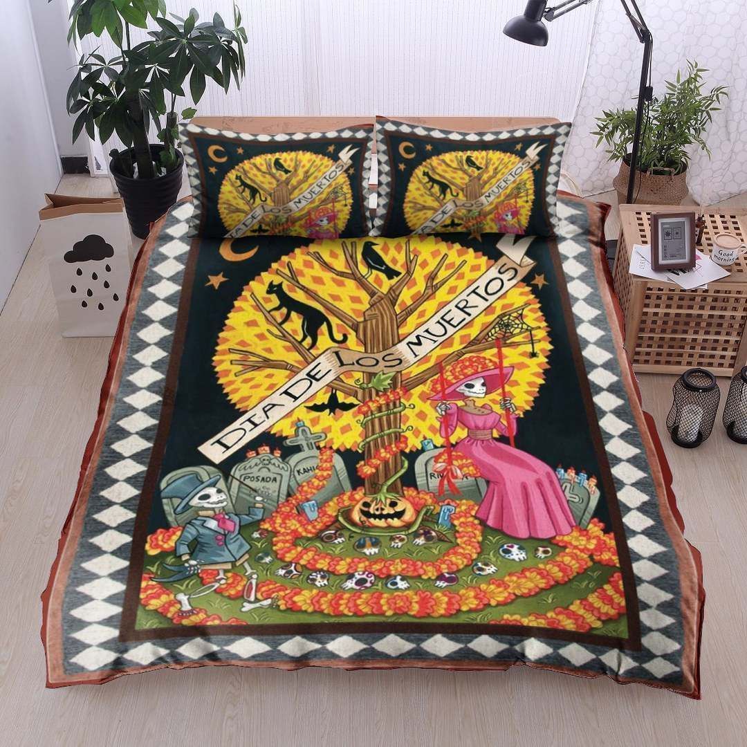 Day Of The Dead Festival Bedding Set