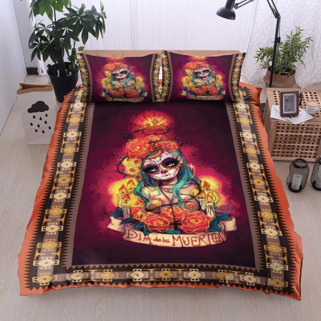Day Of The Dead Girl Bedding Set