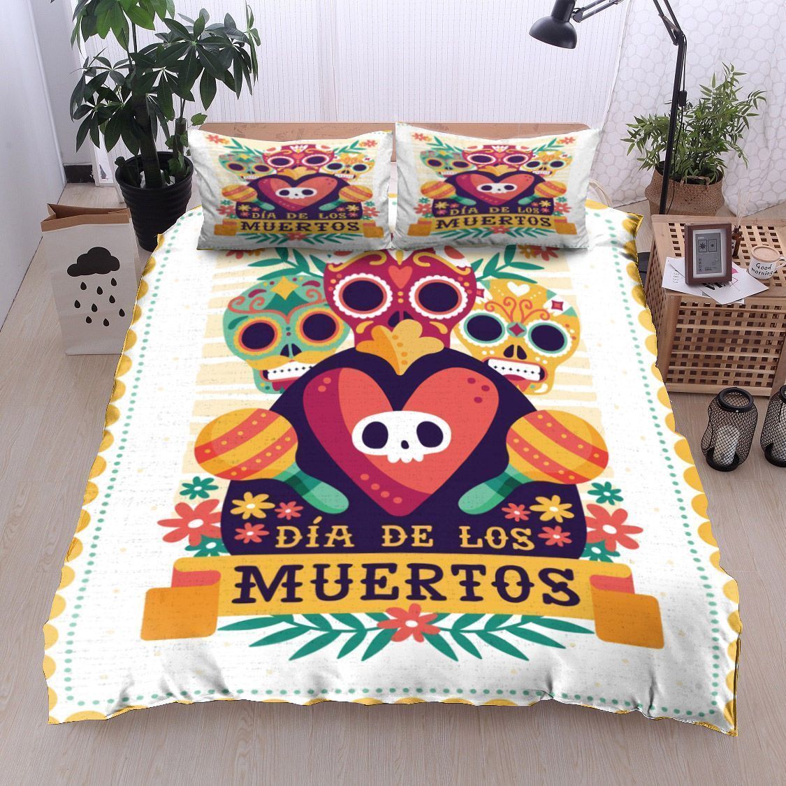 Day Of The Dead Sing A Song Bedding Set