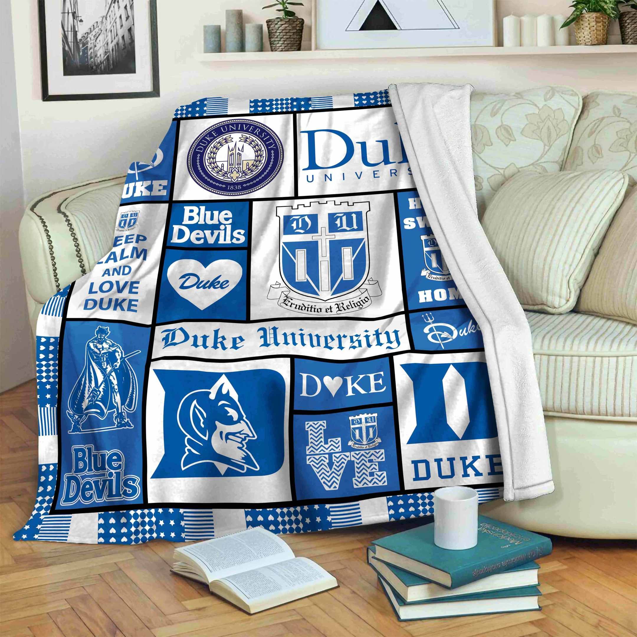 DBDV Sherpa Fleece Blanket Sleepy