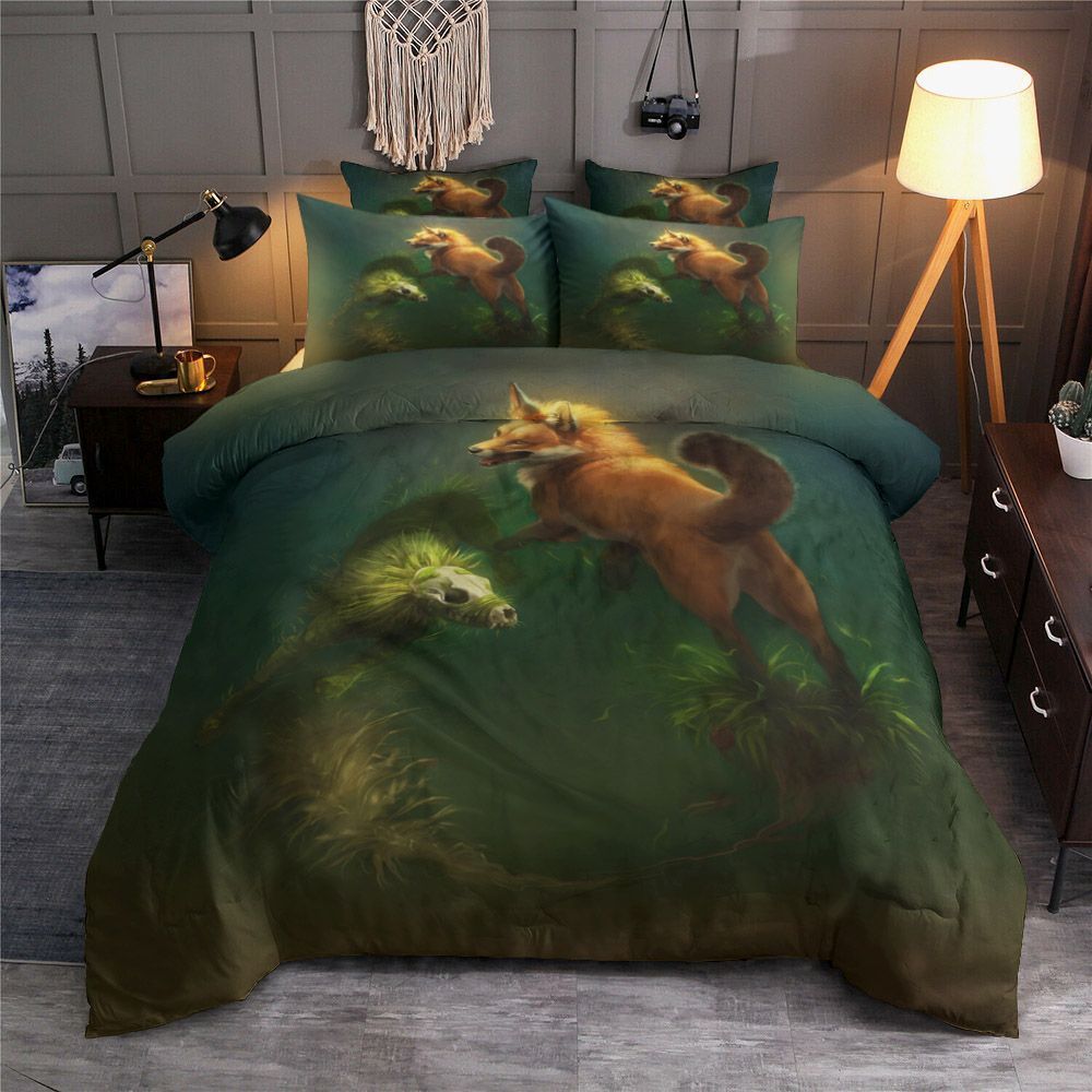 Death Fox Bedding Set