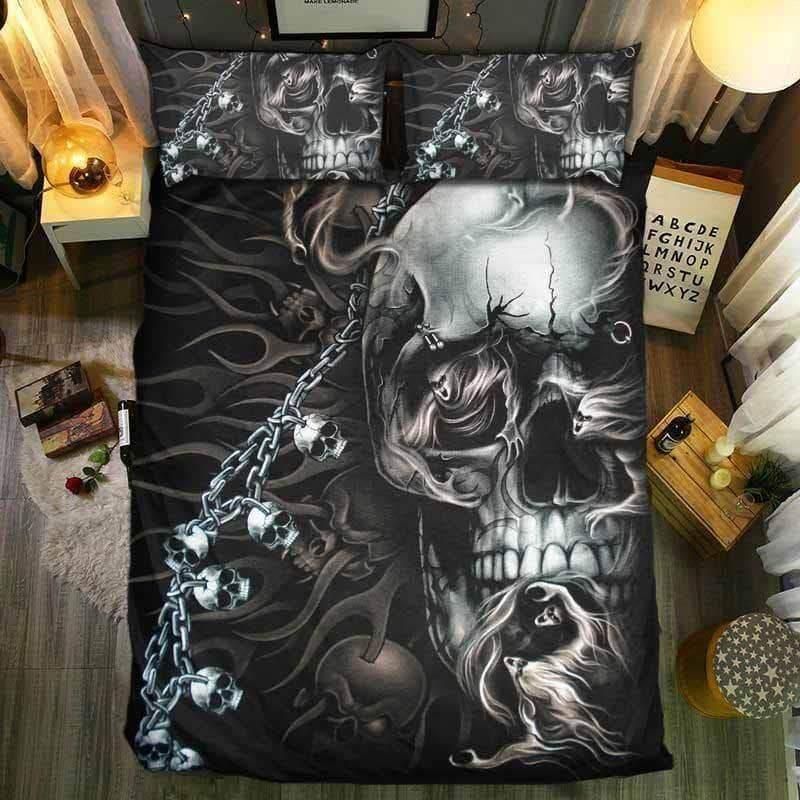 Death Skull Bedding Set