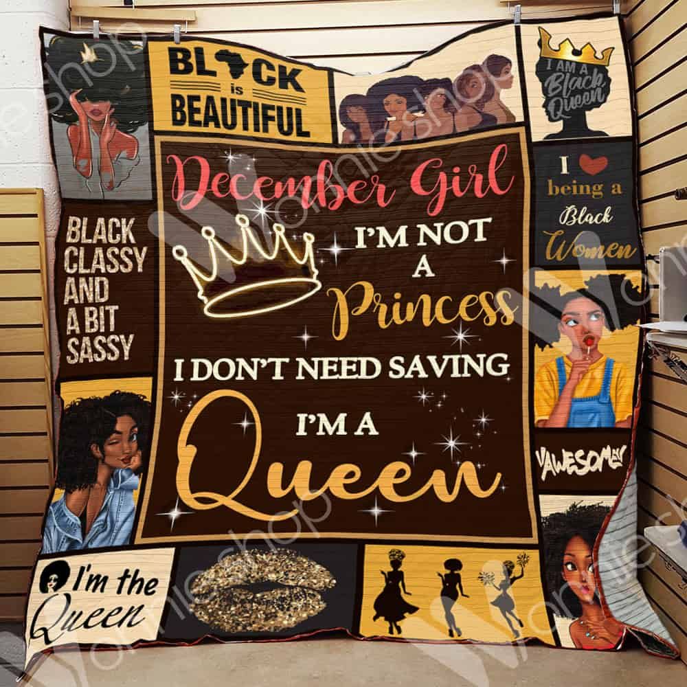 December Black Women Quilt Blanket DHC0602579TD