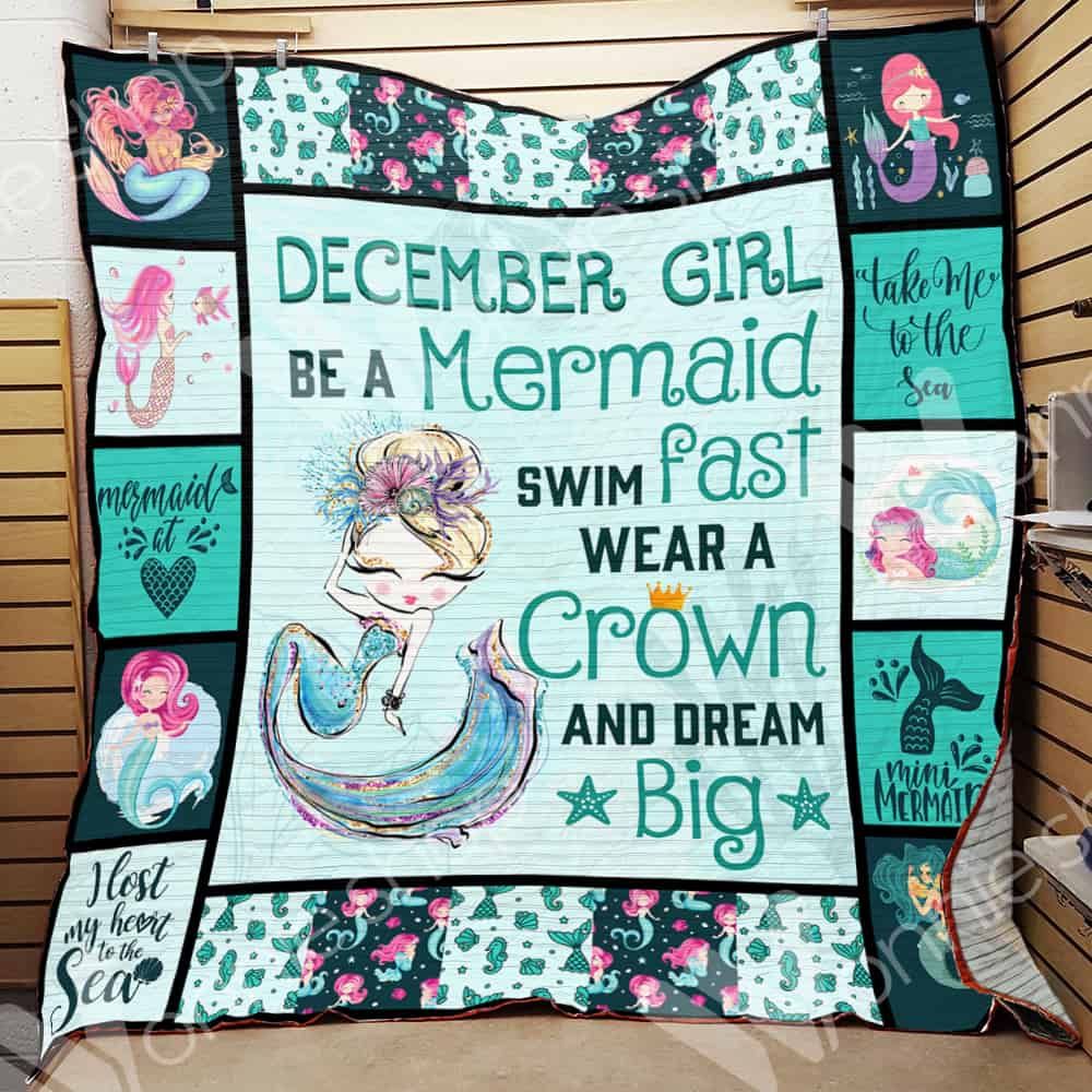December Mermaid Quilt Blanket DHC0602529TD