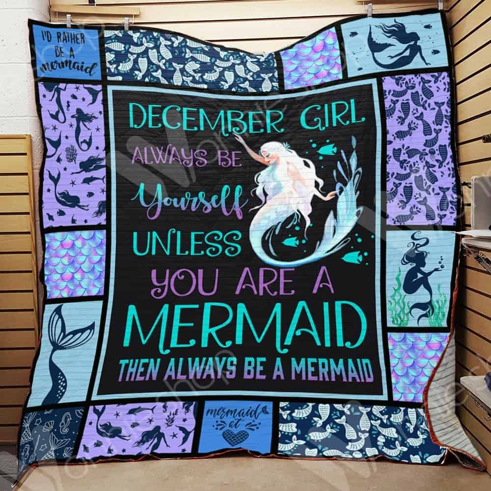 December Mermaid Quilt Blanket DHC0602538TD