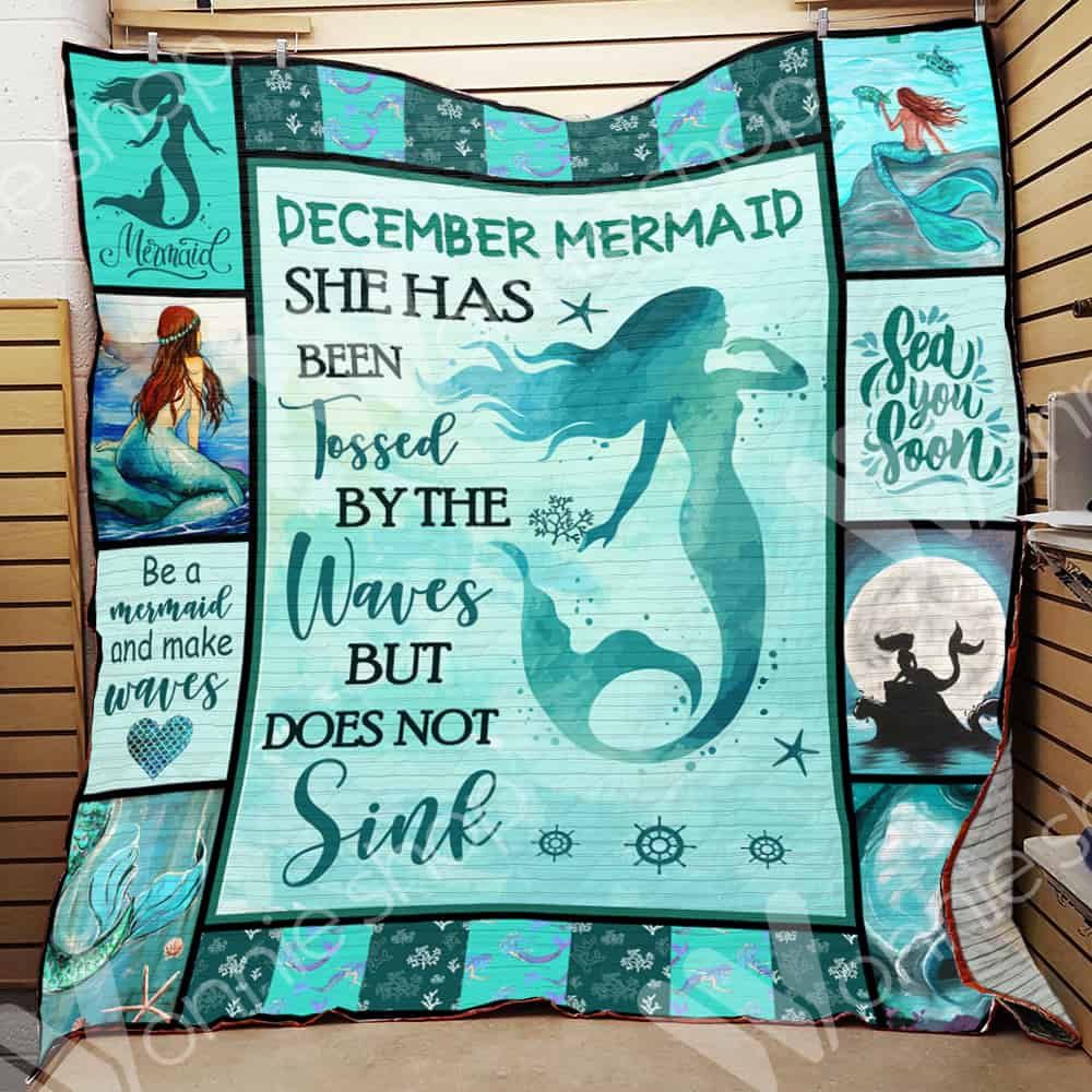 December Mermaid Quilt Blanket DHC0602543TD