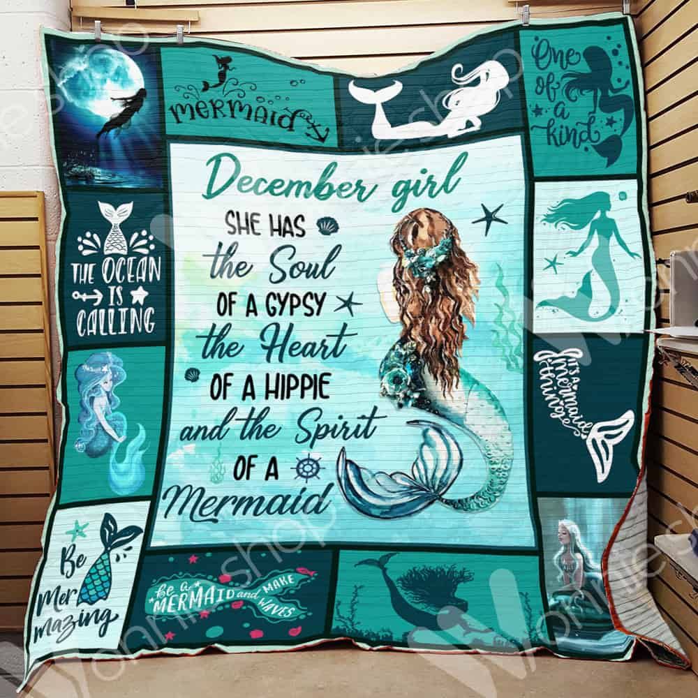 December Mermaid Quilt Blanket DHC0602604TD
