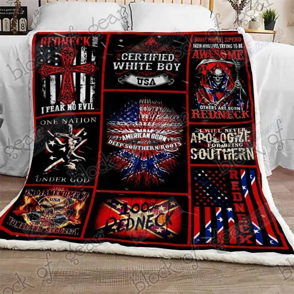 Deep Southern Roots Pride Fleece Blanket
