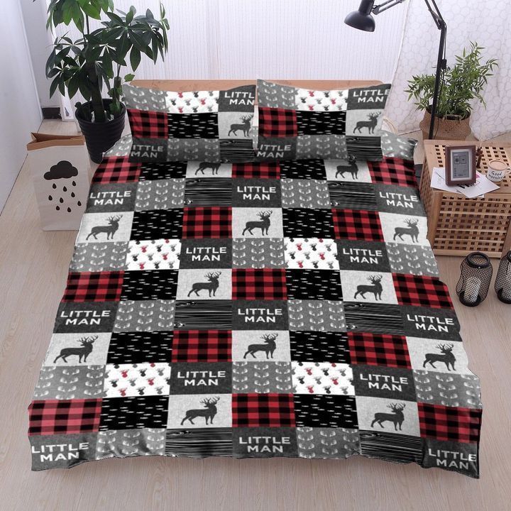Deer Amazing Little Man Bedding Set