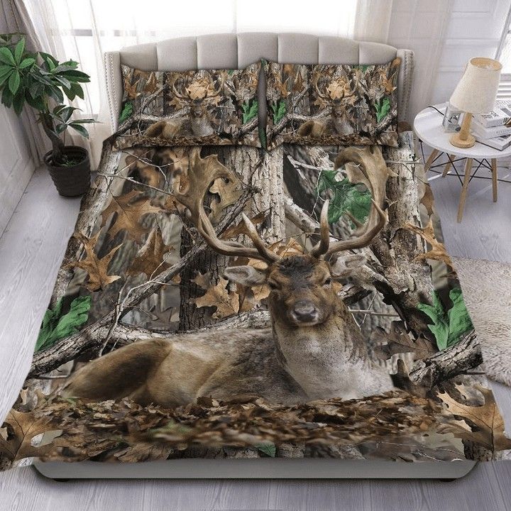 Deer Camo Bedding Set