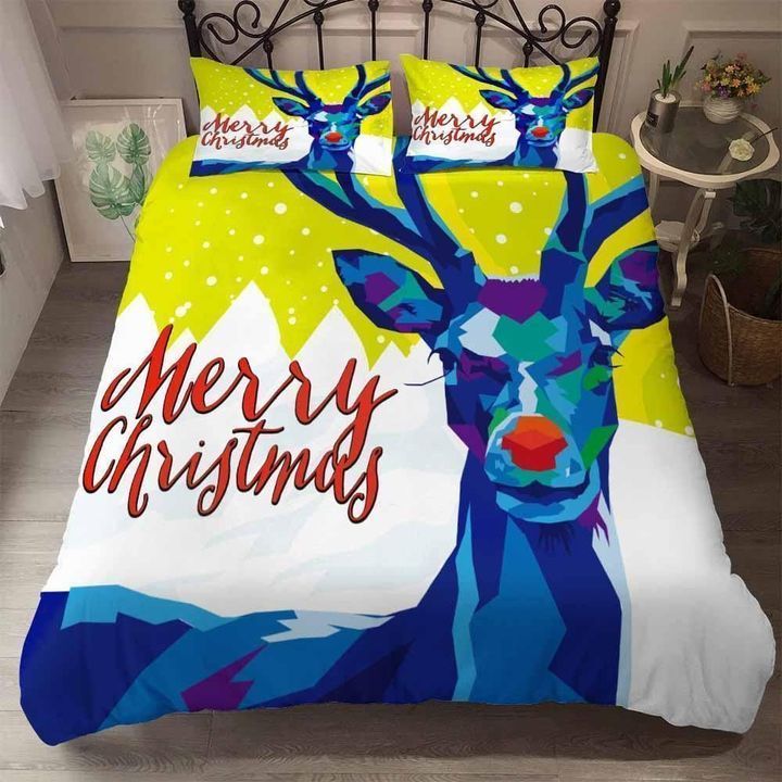 deer Christmas Bedding Set