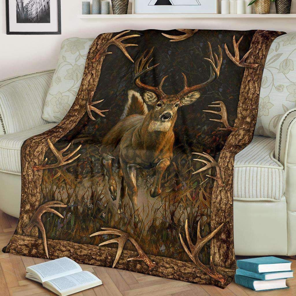 Deer Fleece Blanket