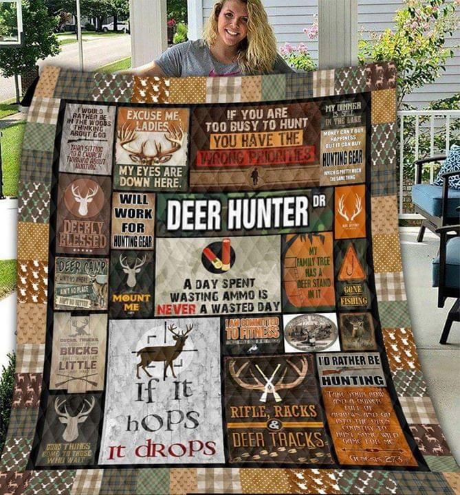 Deer Hunting ABC0711122 Quilt Blanket