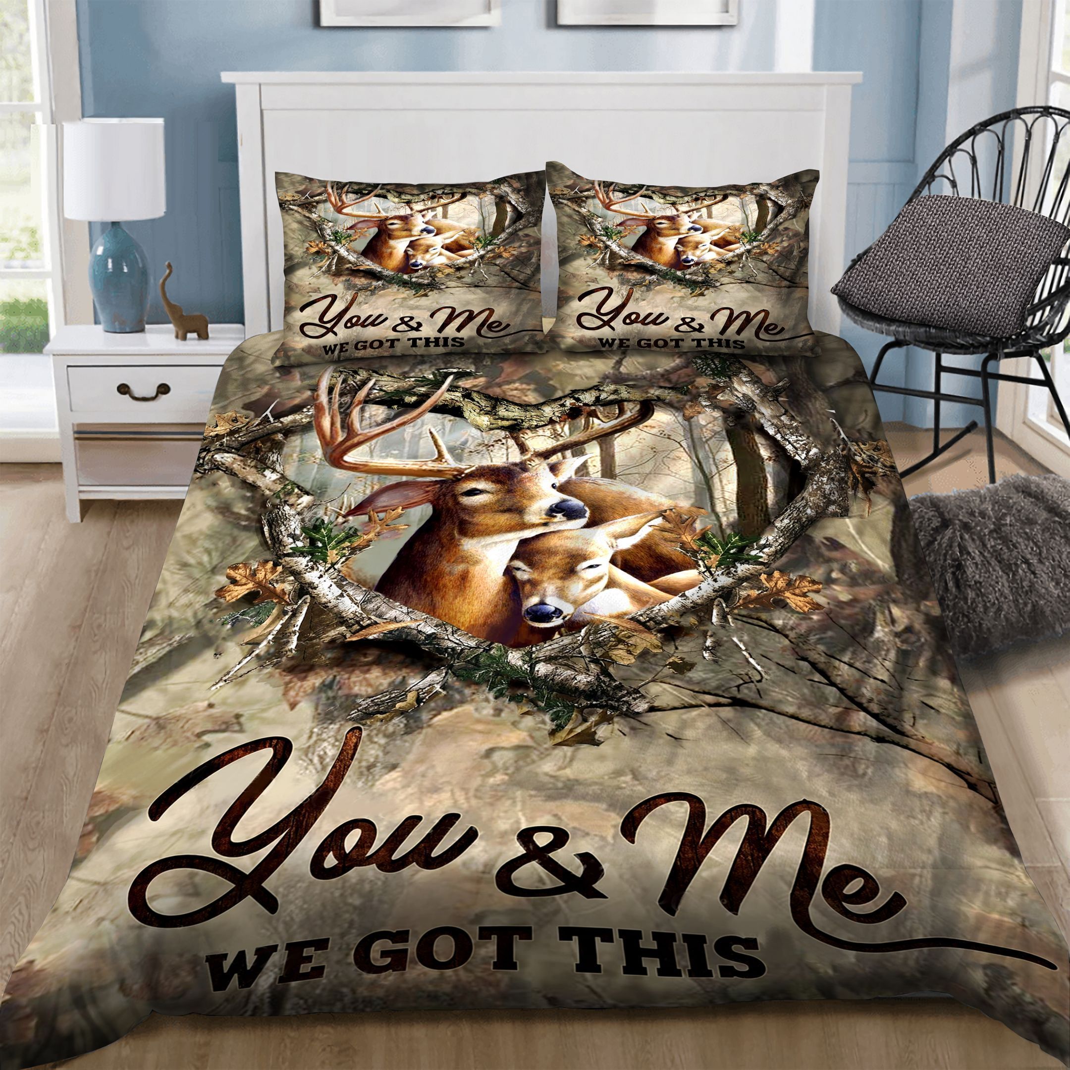 Deer Hunting Bedding Set