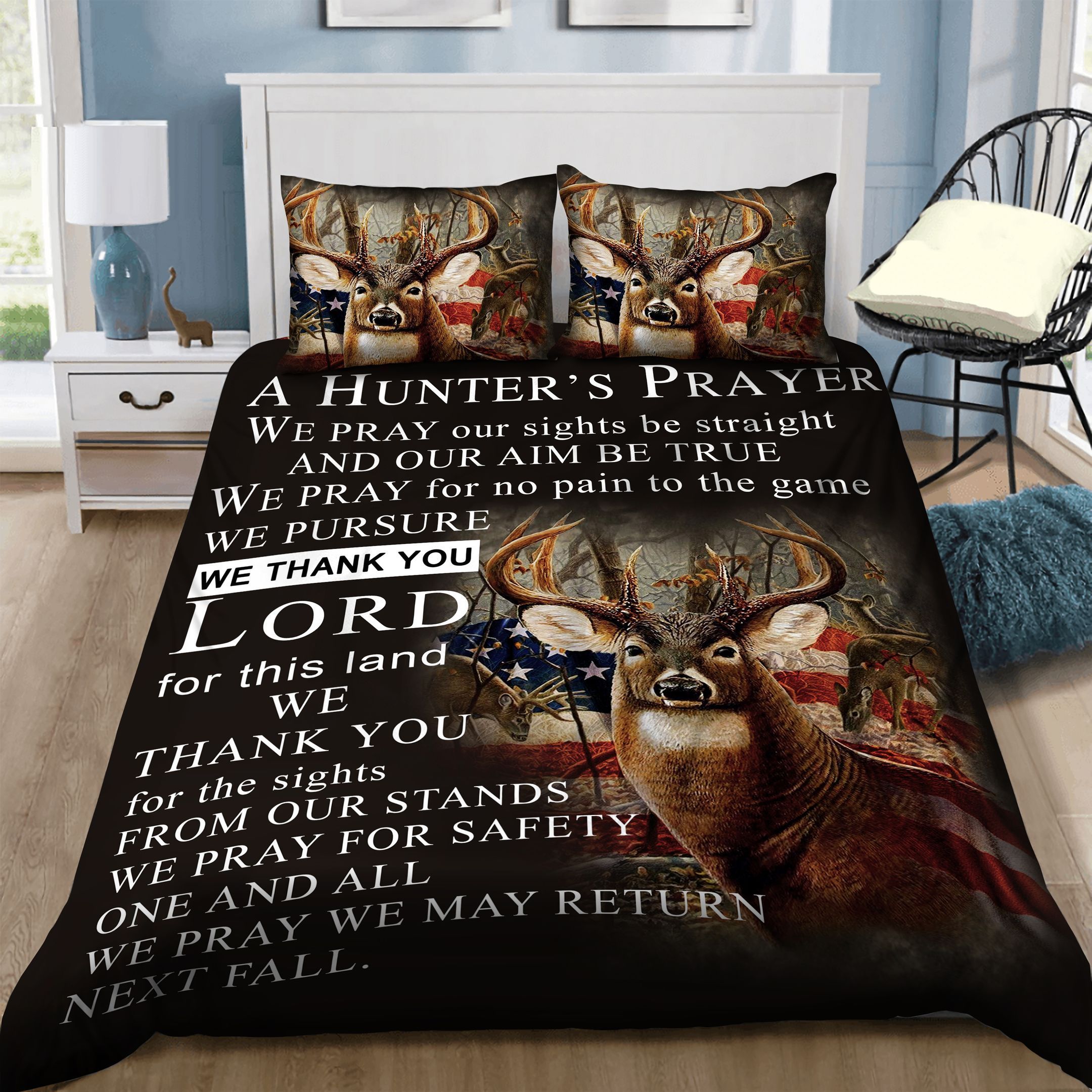 Deer Hunting Bedding Set
