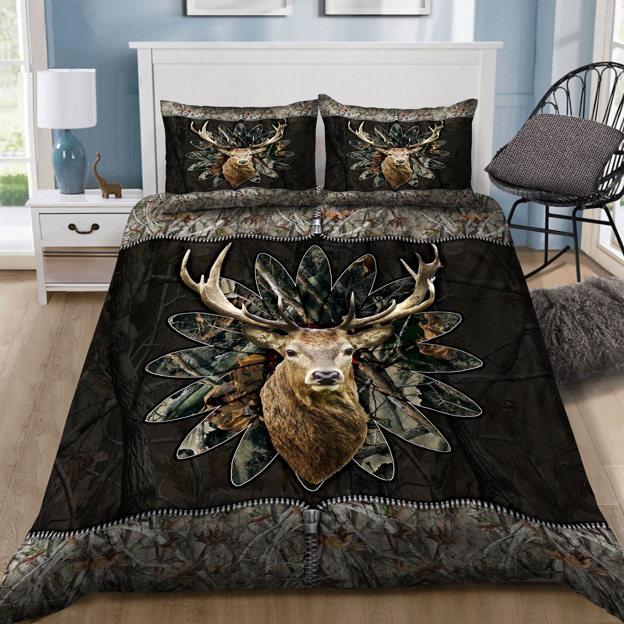 Deer Hunting Bedding Set