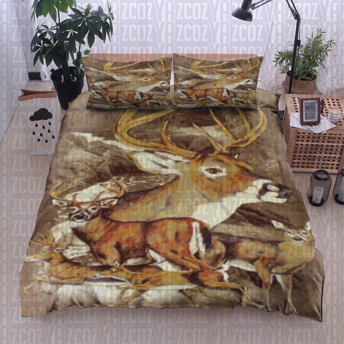 Deer Hunting Bedding Set