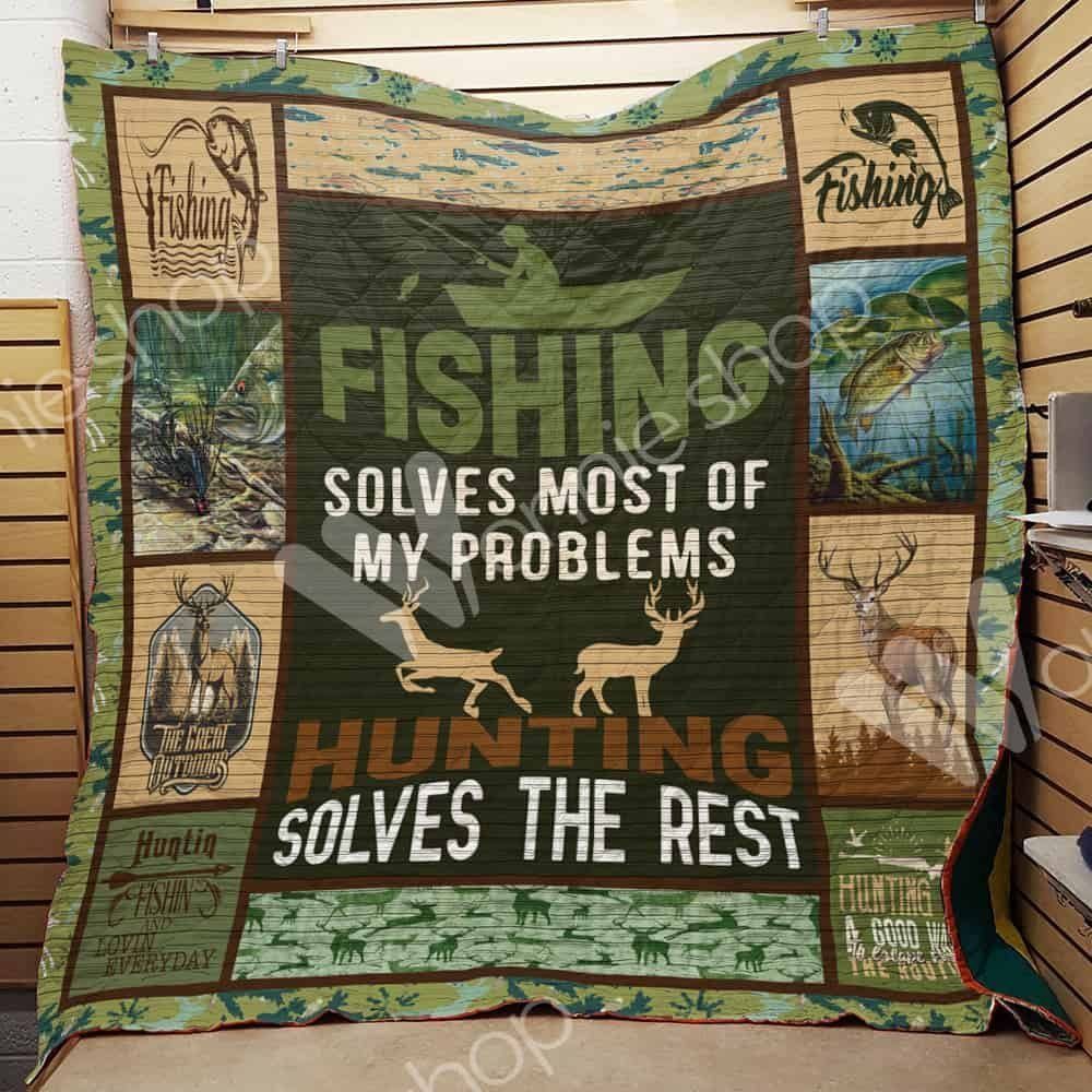Deer Hunting CLH091043Q Quilt Blanket