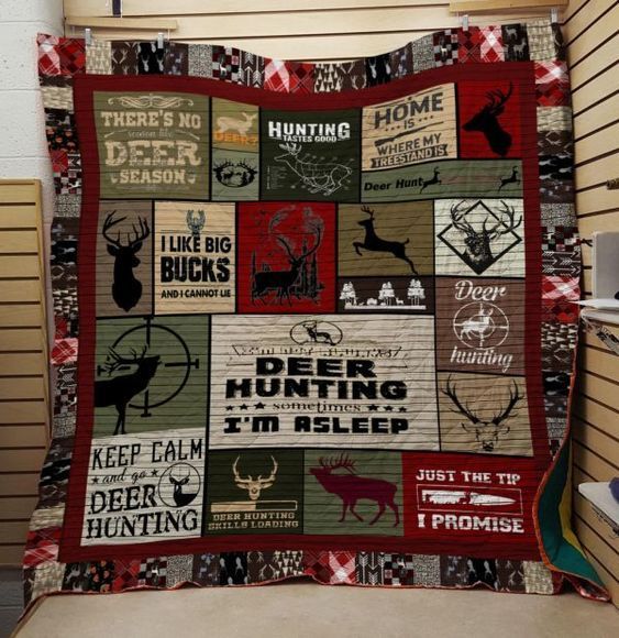 Deer Hunting CLP290666 Quilt Blanket