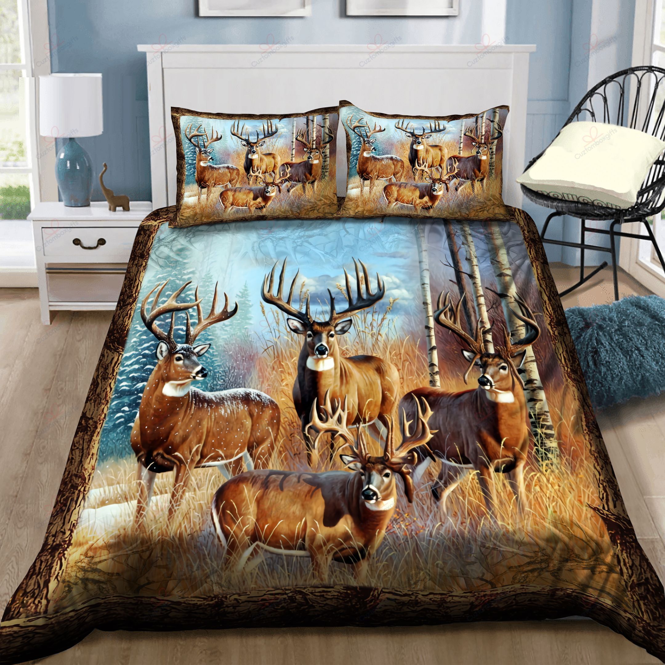 Deer Hunting Bedding Set