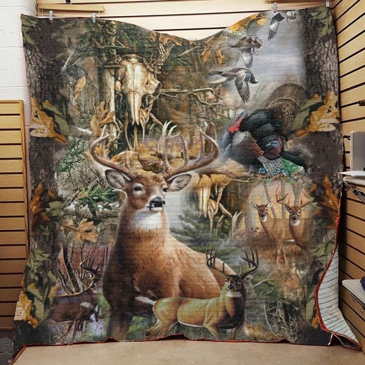 Deer Hunting LNT0312067 Quilt Blanket