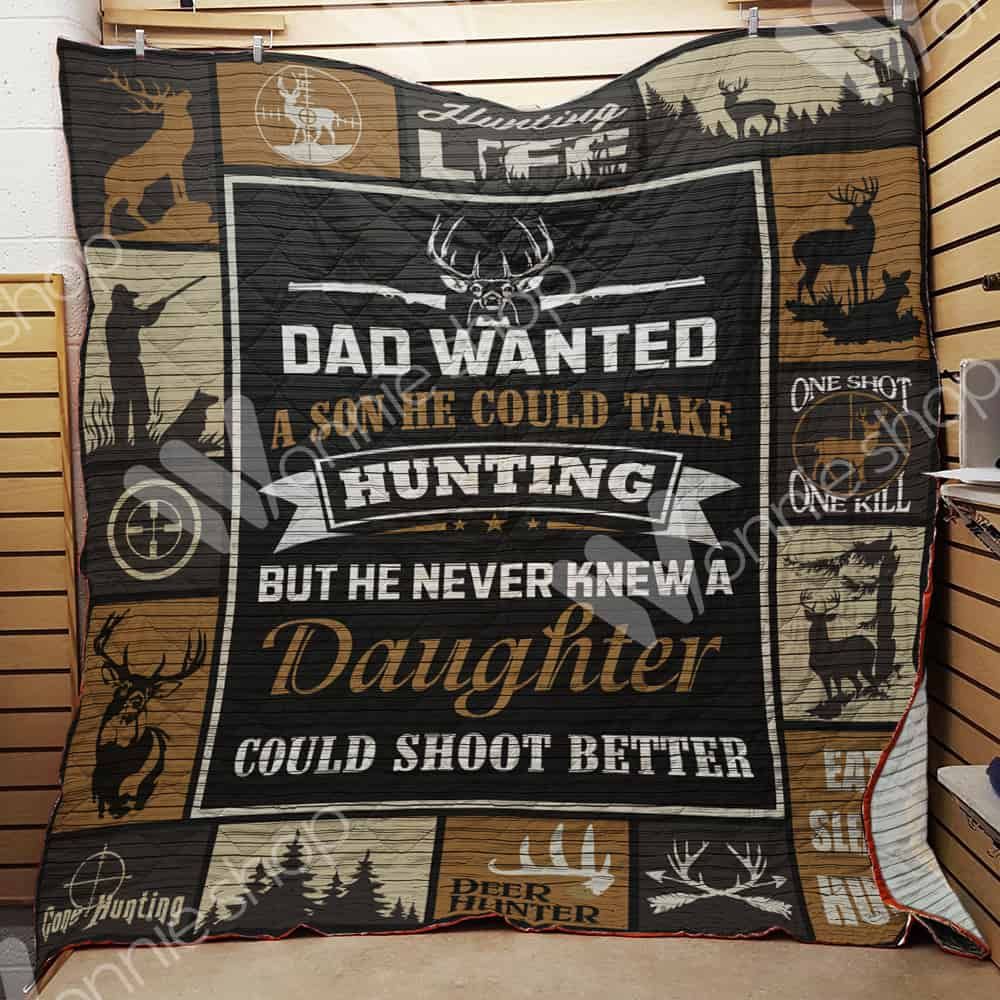 Deer Hunting Quilt Blanket DHC03021369TD