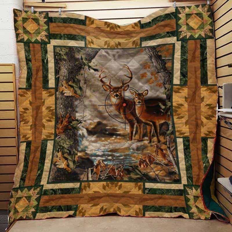 Deer Hunting Quilt Blanket DHC05021022TD