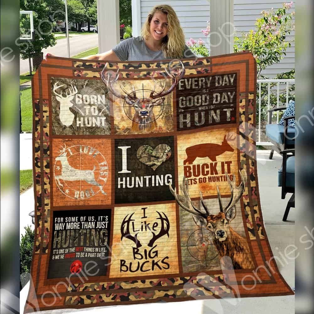 Deer Hunting Quilt Blanket DHC05021225TD