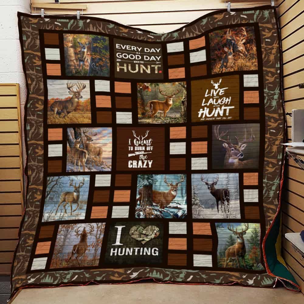 Deer Hunting Quilt Blanket DHC0502832TD