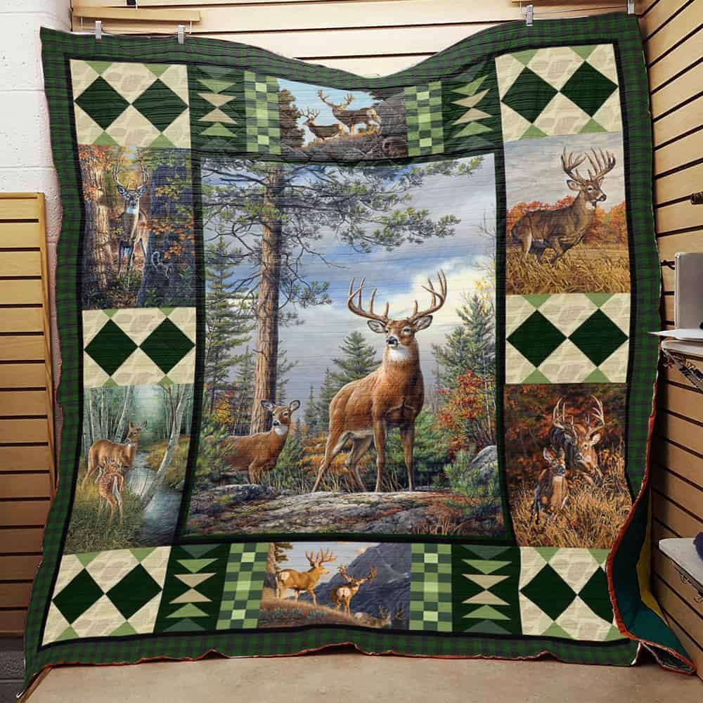 Deer Hunting Quilt Blanket DHC0502879TD