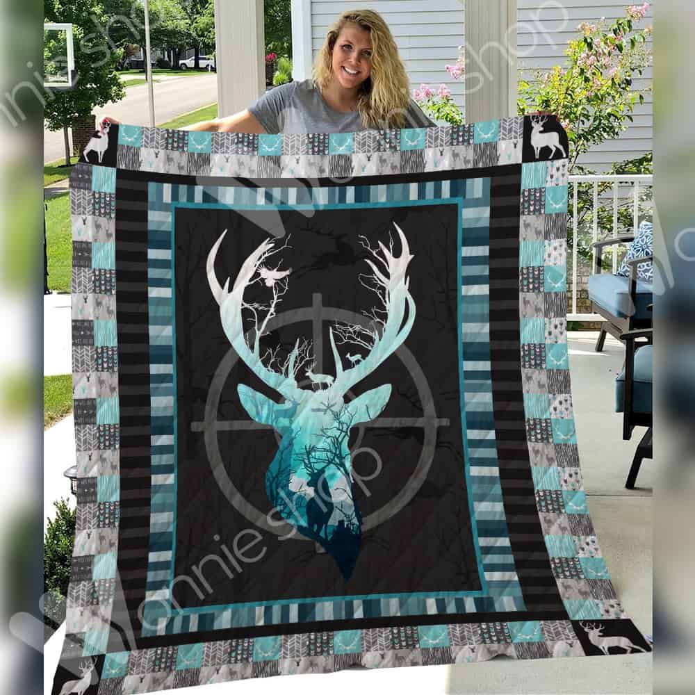 Deer Hunting Quilt Blanket DHC0602984TD