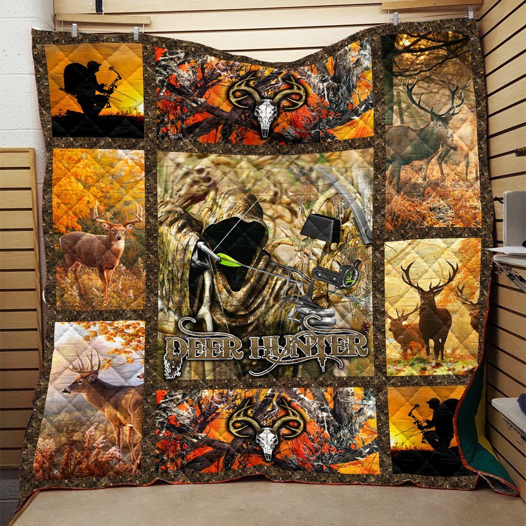 Deer Hunting Quilt Blanket DHC0910610VT