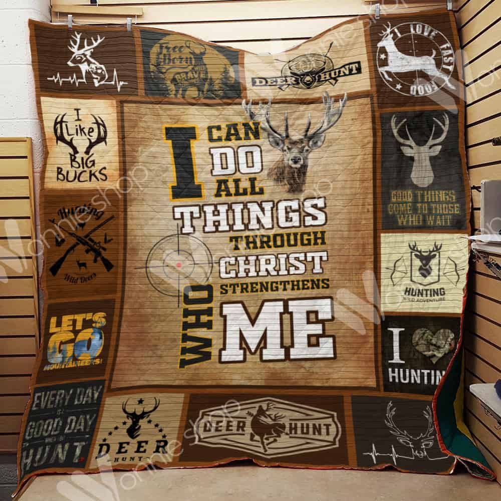 Deer Hunting Quilt Blanket DHC11021058TD