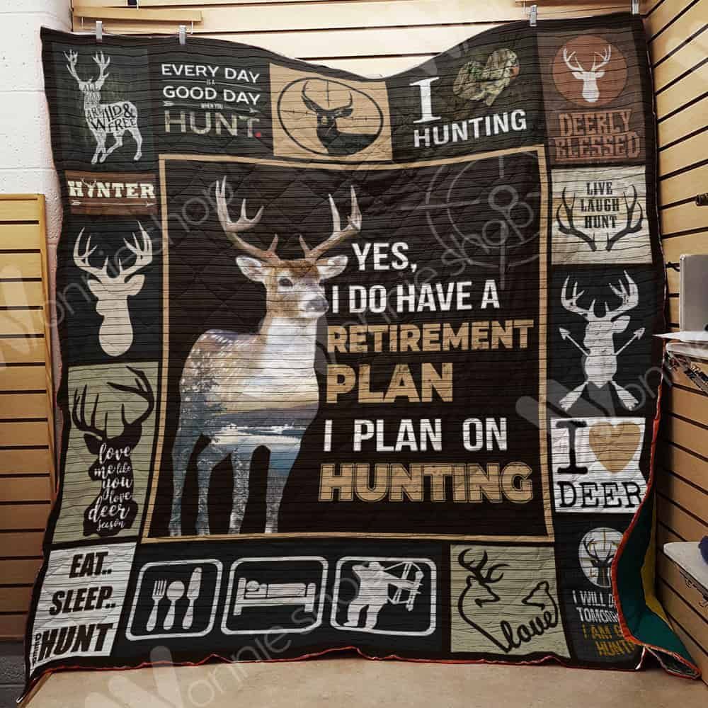 Deer Hunting Quilt Blanket DHC1102630TD