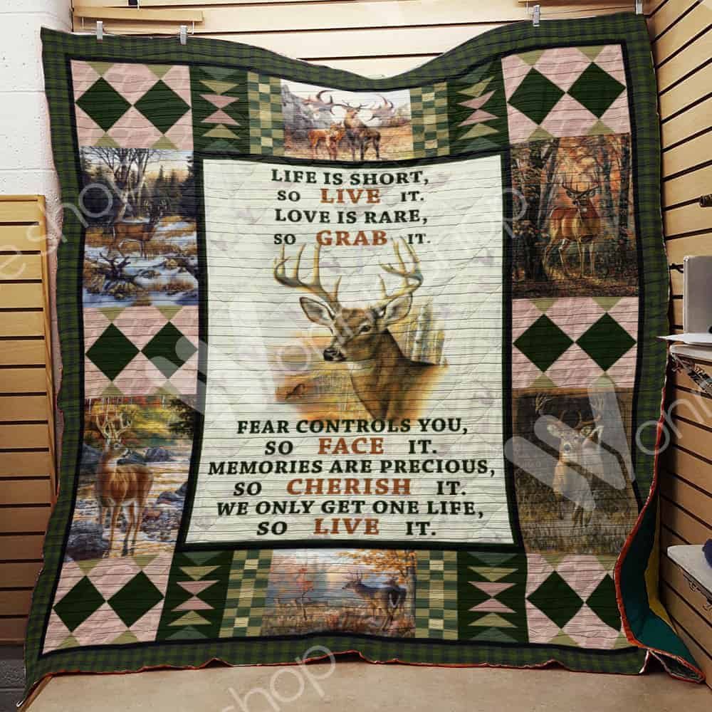 Deer Hunting Quilt Blanket DHC1102641TD