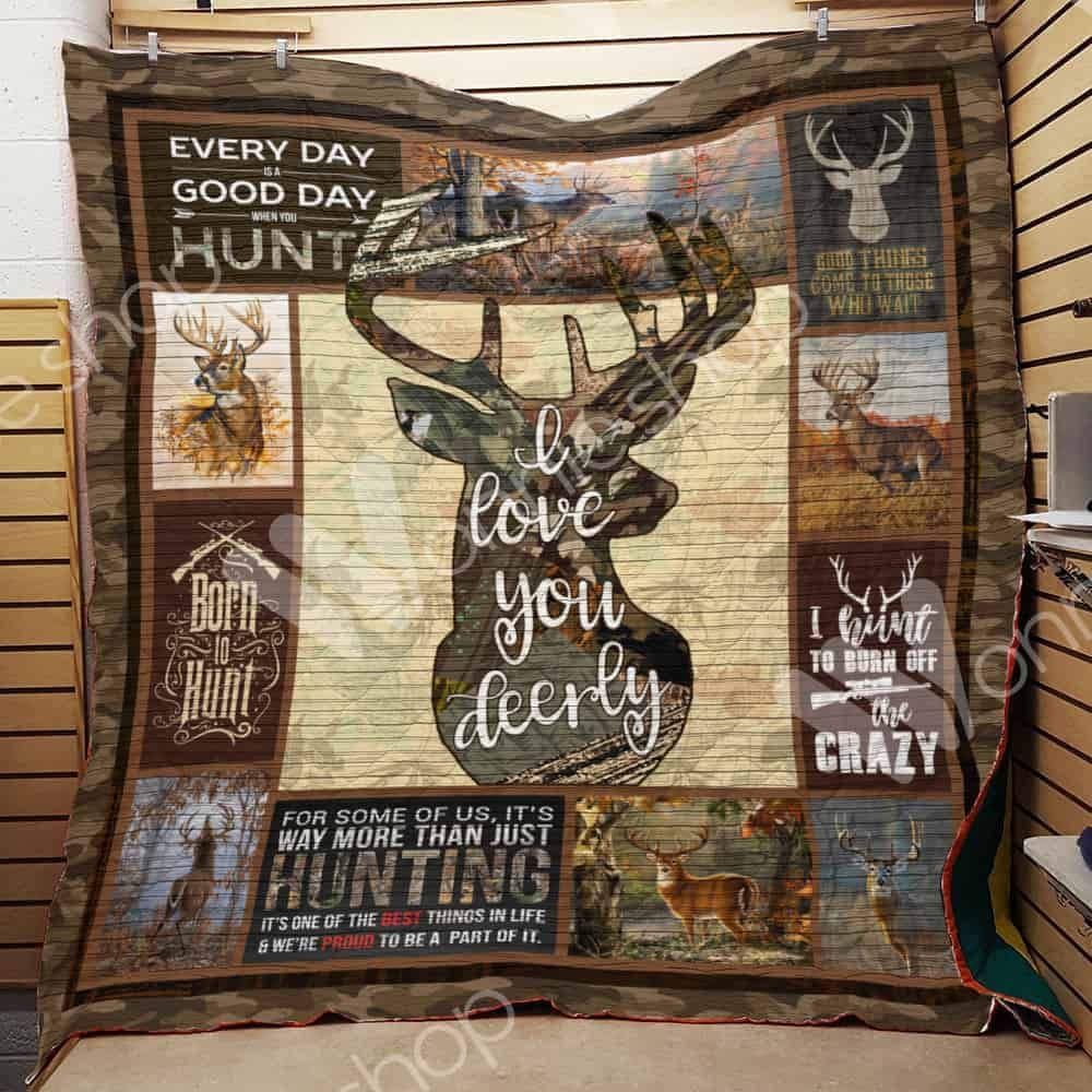 Deer Hunting Quilt Blanket DHC1102780TD