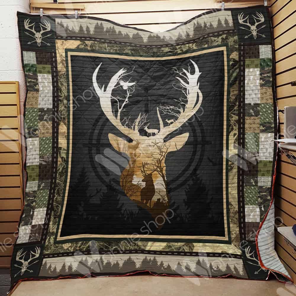 Deer Hunting Quilt Blanket DHC110293TD
