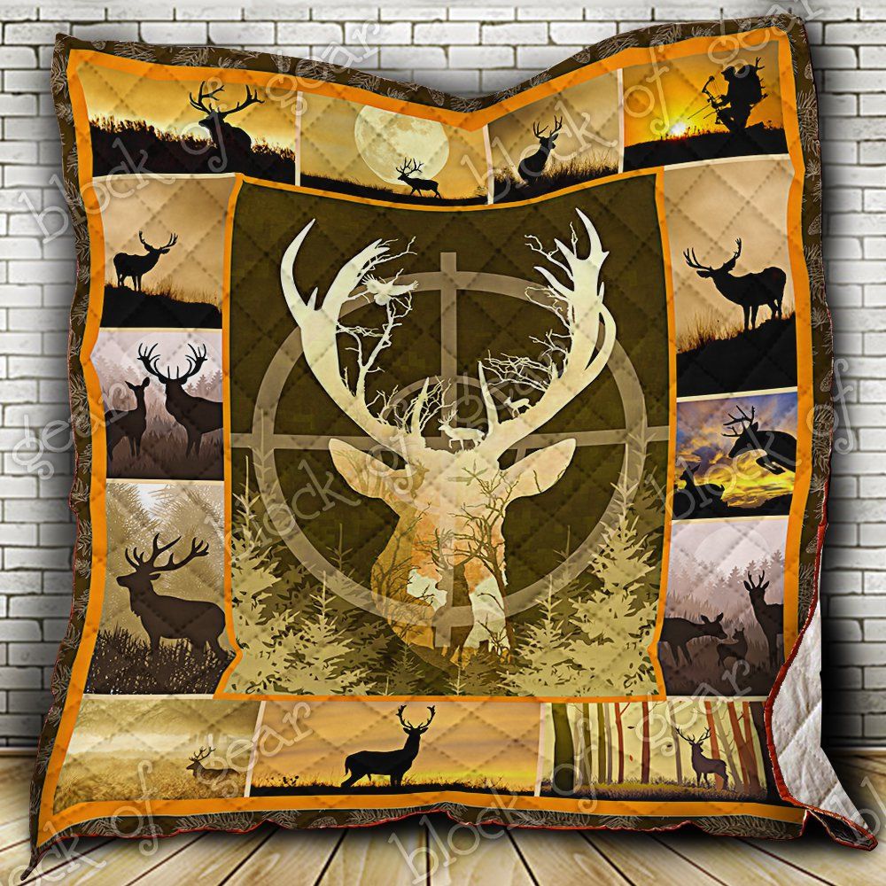Deer Hunting Quilt Np248 Dhc11124223Dd