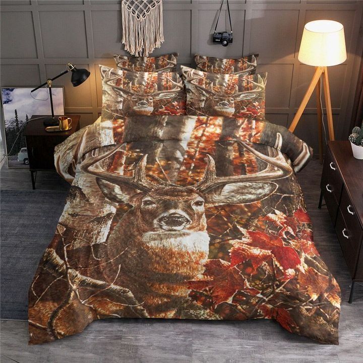 Deer Hunting Unique Bedding Set