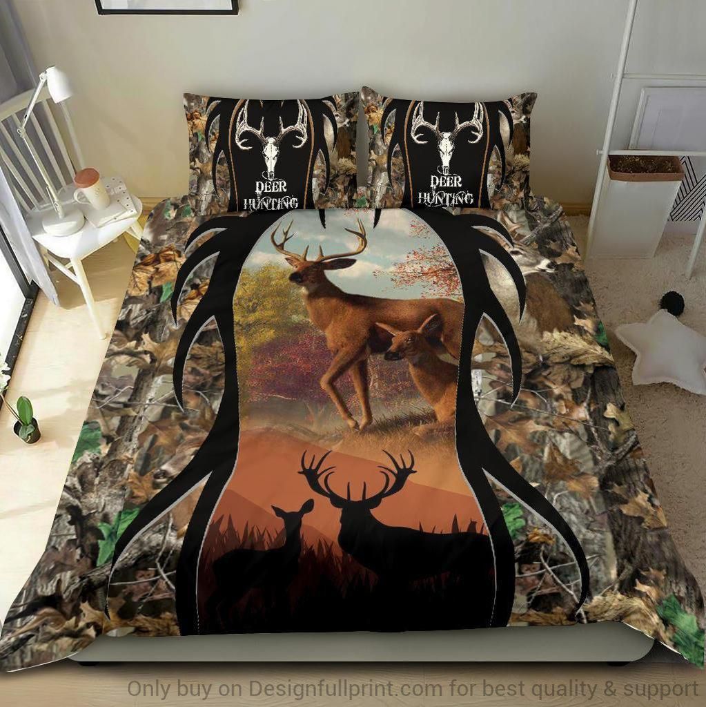 Deer Hunting Wildlife Bedding Set