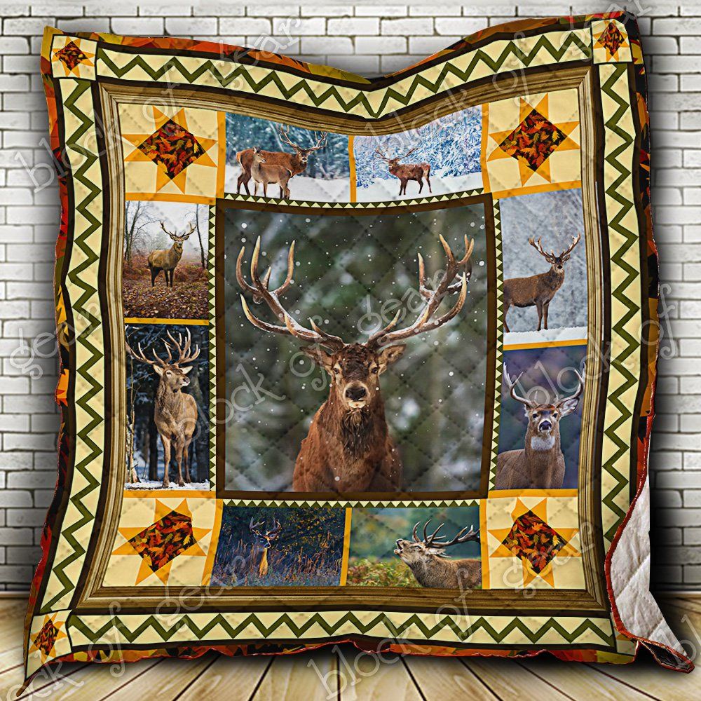 Deer Is My Spirit Animal Quilt Np196 Dhc11124089Dd
