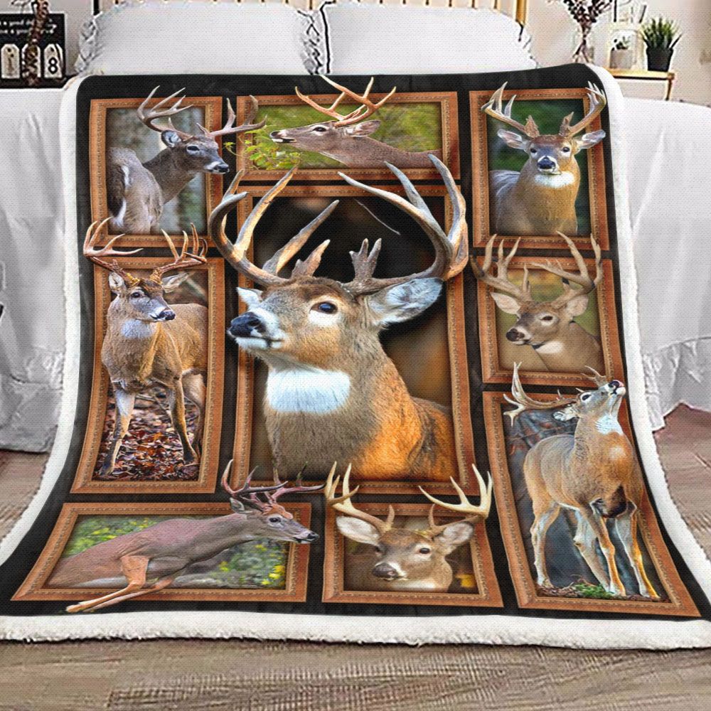 Deer Fleece Blanket