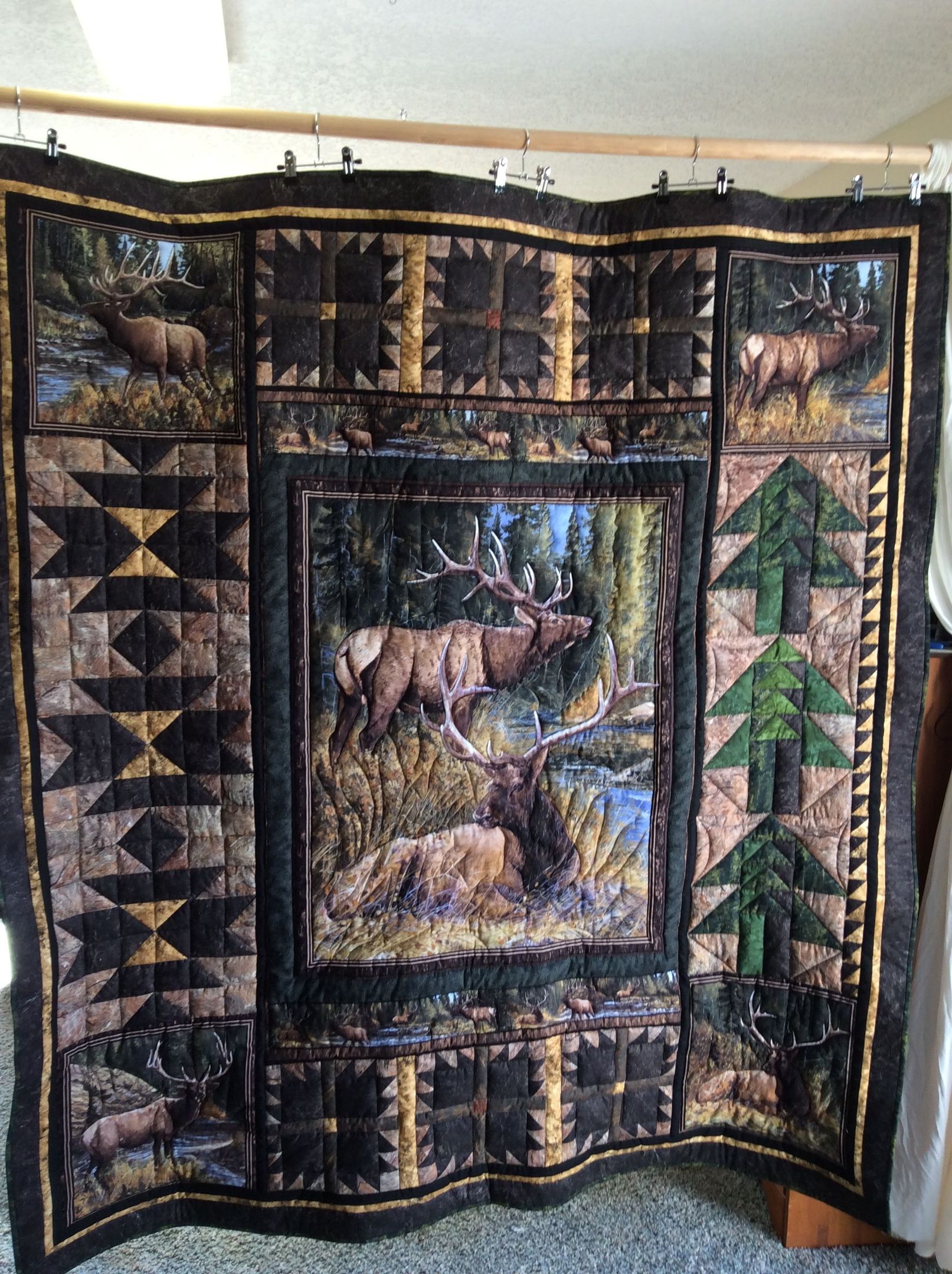 Deer Quilt Blanket DHC1312536VT