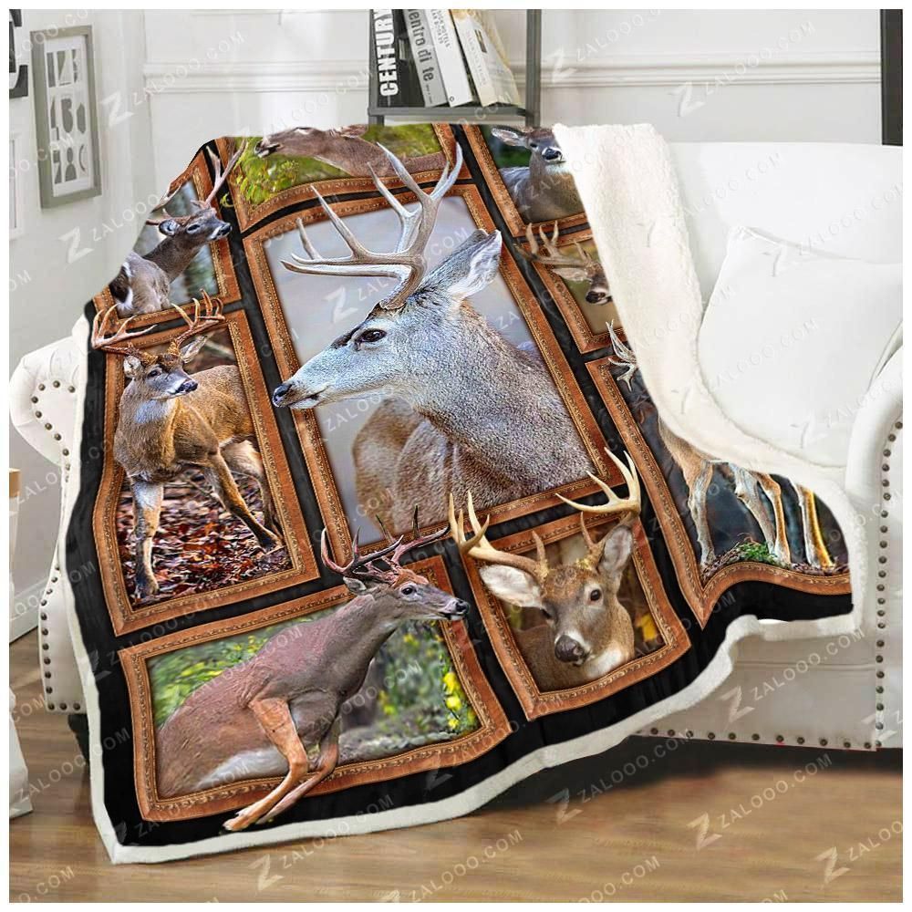 Deers Fleece Blanket