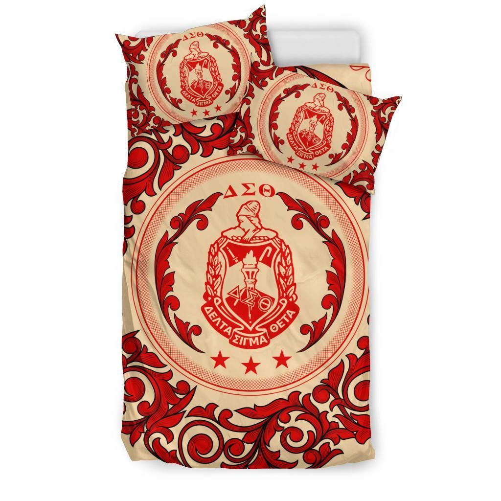 Delta Sigma Theta Fraternity Bedding Set