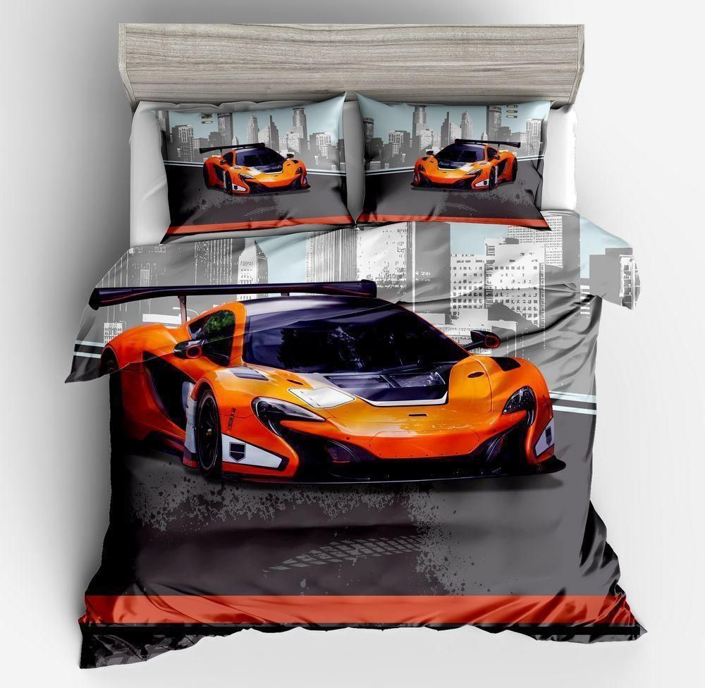 Demissir 3d Car Racing Bedding Set