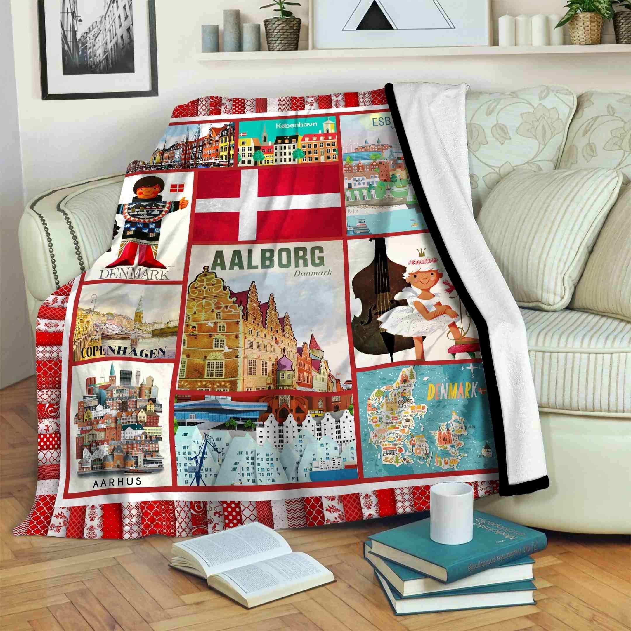 Denmark Fleece Blanket