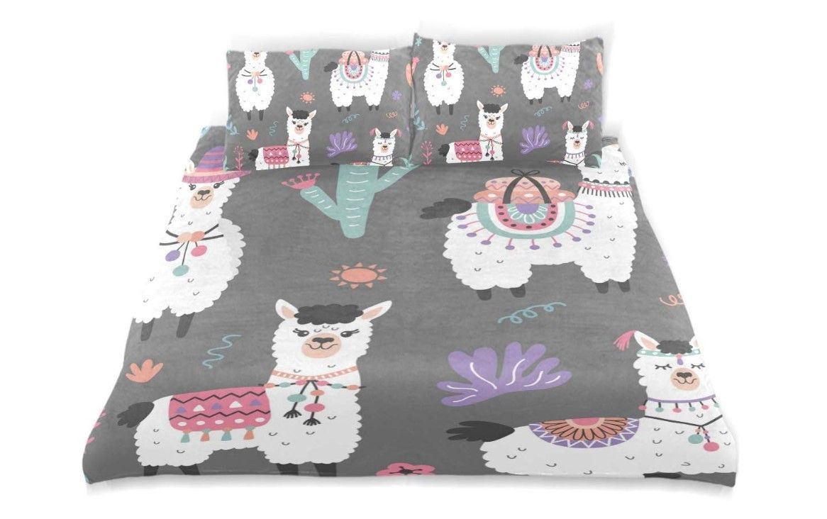 Desert Llama Bedding Set