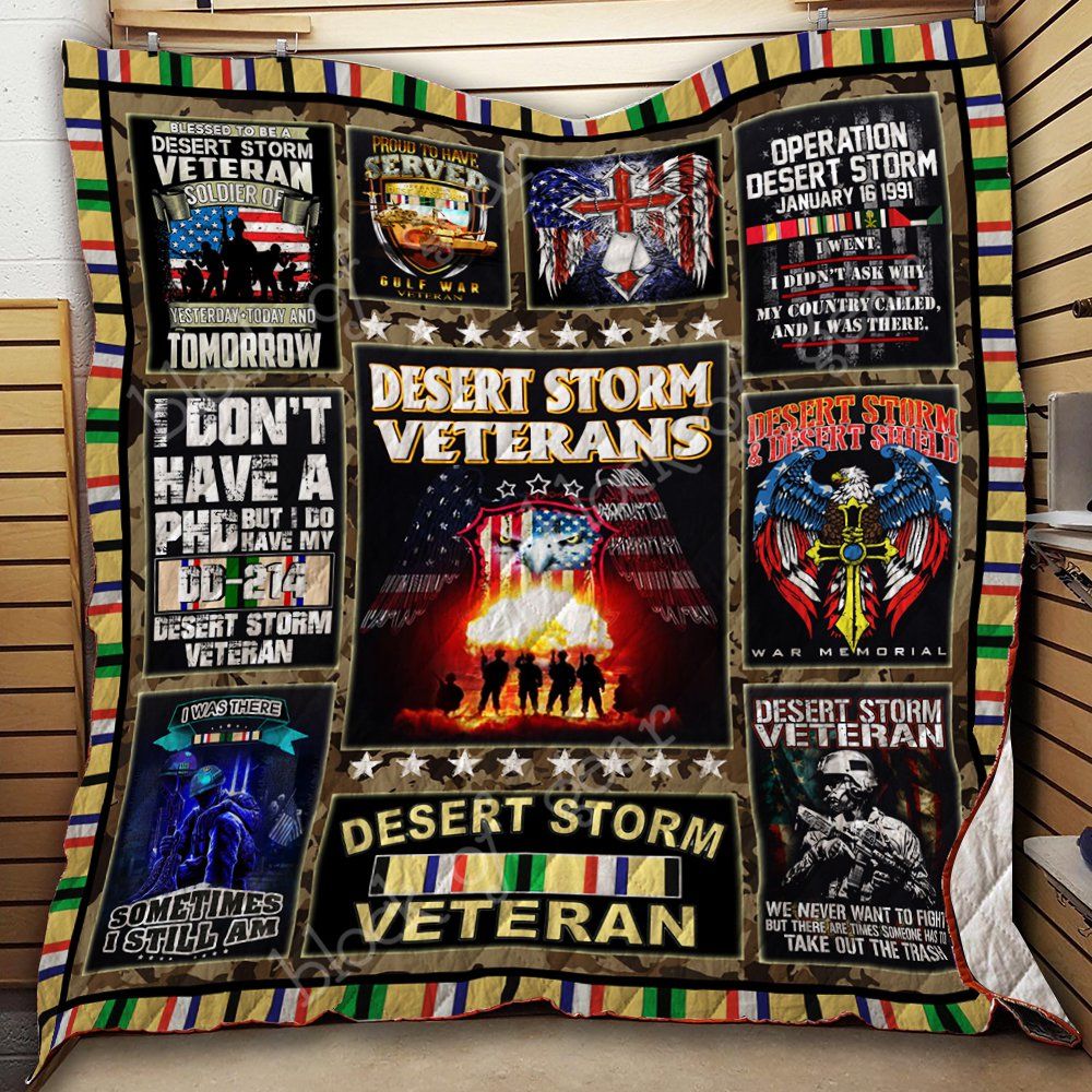 Desert Storm Veterans Quilt Thh796 Dhc11121825Dd